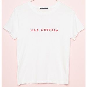 White Los Angeles T-shirt